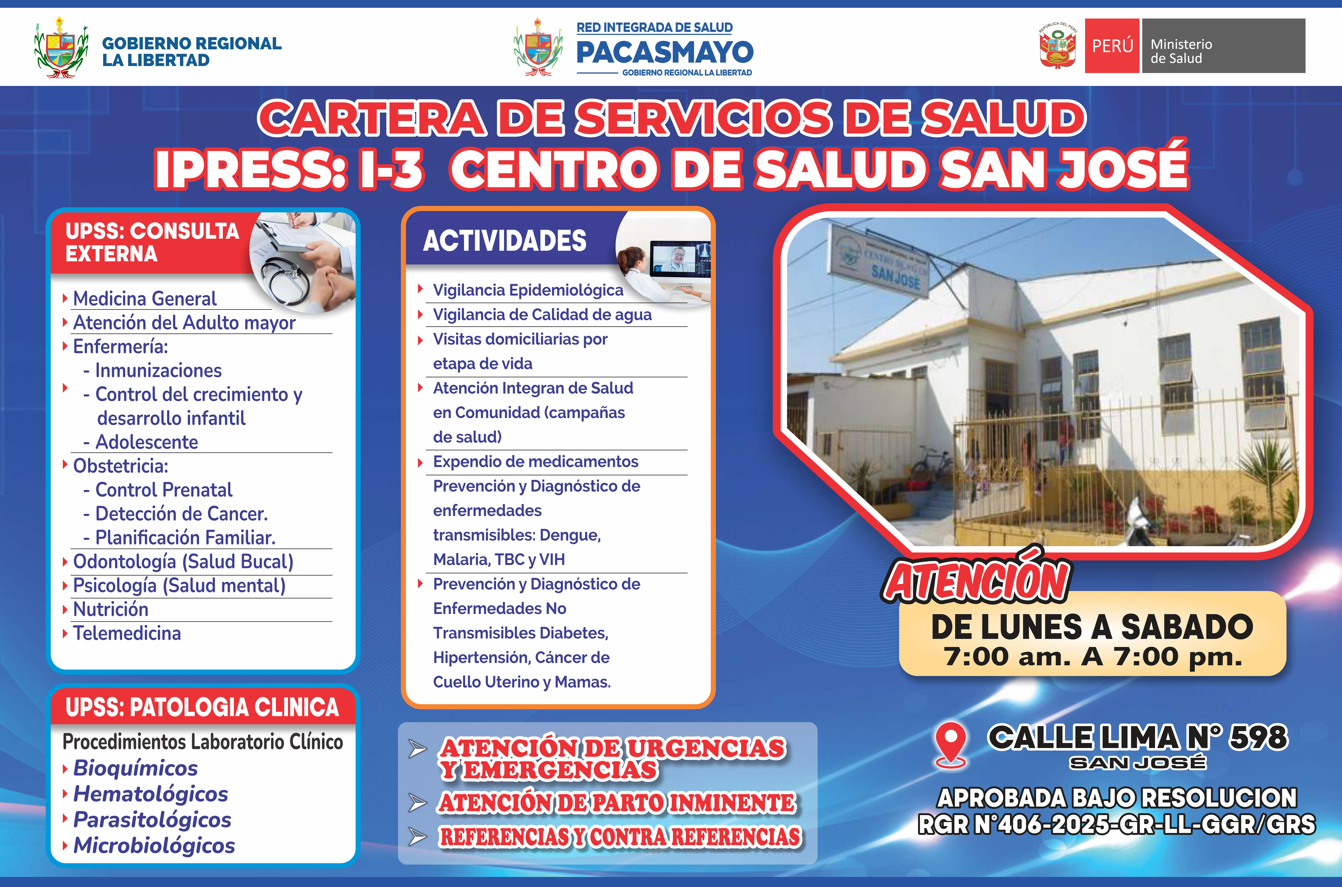 Cartera de Servicios de C.S. San José