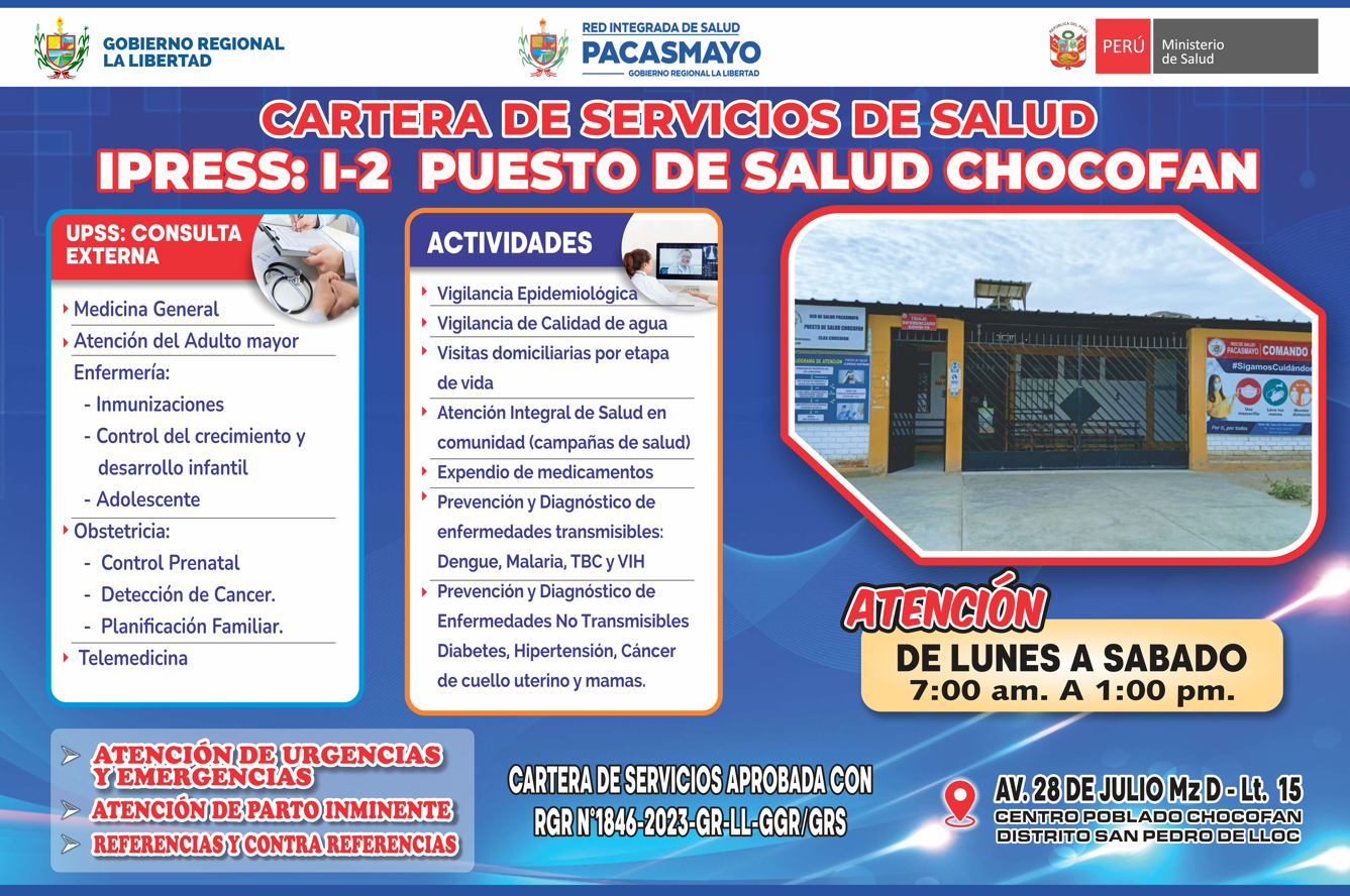 Cartera de Servicios de P.S. Chocofan
