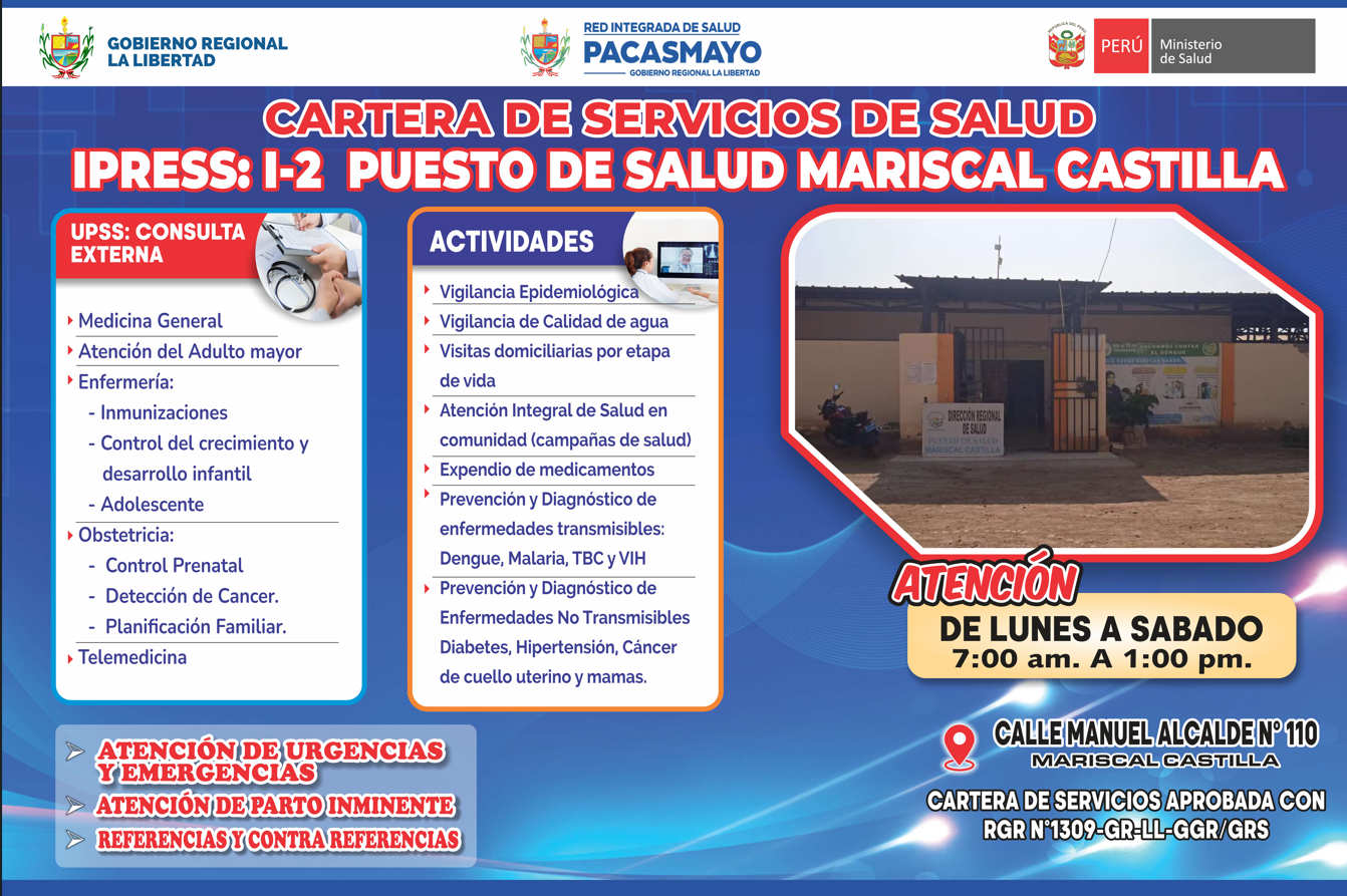 Cartera de Servicios de P.S. Mariscal Castilla